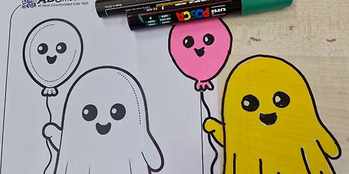 Kids Halloween Posca pen Workshop - FULLY BOOKED