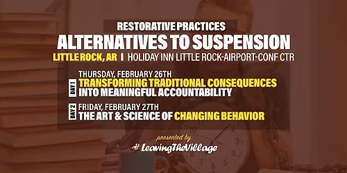 Alternatives To Suspension (Little Rock)