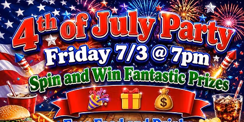 4th of July Party & Spin Event