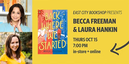 Hybrid Event: Back Where We Started, Becca Freeman