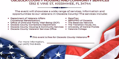 Osceola County Veterans Employment Resource Event
