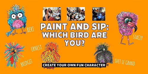 Paint and Sip: Which Bird Are You?