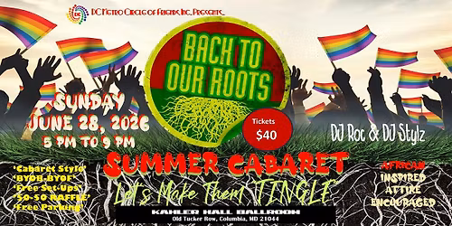 SUMMER CABARET - Special Group of Friends