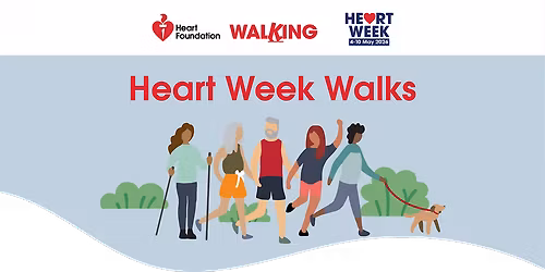Heart Week Walk at The Tan Track - Vic -Pascoe Vale South