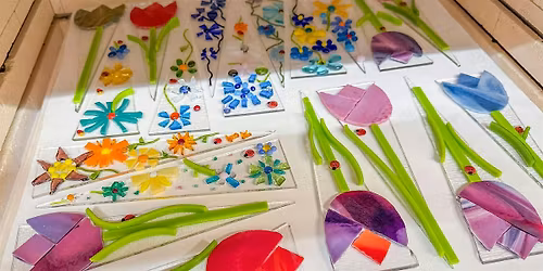 Fused Glass Flowers