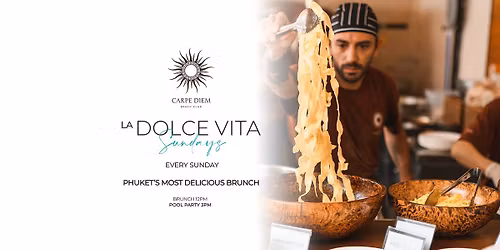 LA DOLCE VITA [Sundays Brunch]