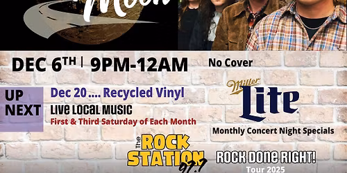 11th Frame Local Live Music Series featuring Highway Moon