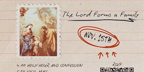 The Lord Forms a Family
