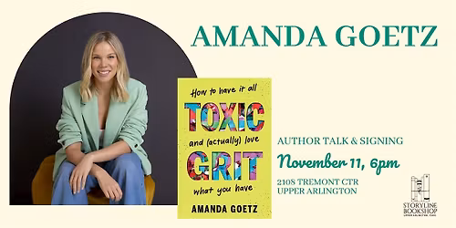 Storyline Presents: Author Talk & Signing with Amanda Goetz