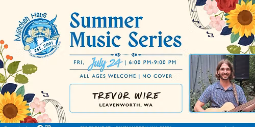 M\u00fcnchen Haus Live Music: Trevor Wire