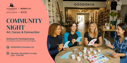 Groundswell Community Night: Art, Cacao, and Connection