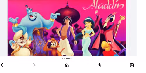 XMAS PANTO 26- Aladdin ( in Hse) 