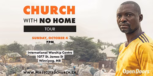 Church With No Home- Winnipeg
