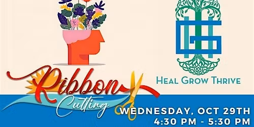 Ribbon Cutting for Heal Grow Thrive