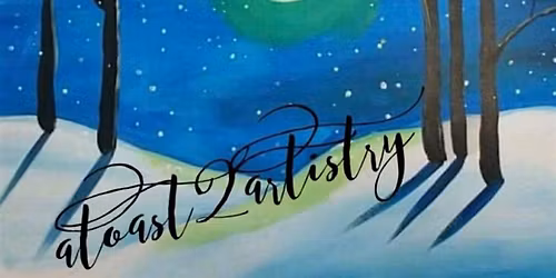 $20 PAINT & SIP FAMILY DAY SPECIAL \u201cKid\u2019s Welcome\u201d Winter Wonderland