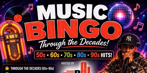 Music Bingo Through the Decades