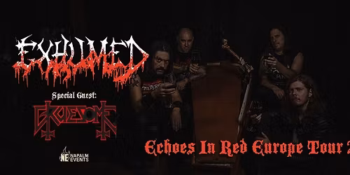 EXHUMED - GRUESOME | LOGO Hamburg