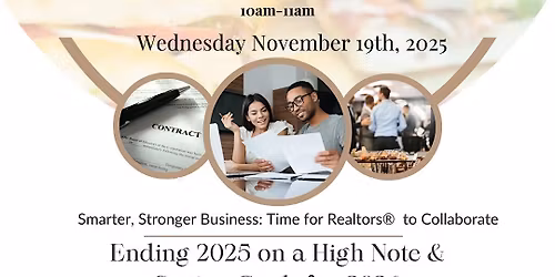 FINAL BUSINESS AND BITES EVENT OF 2025!