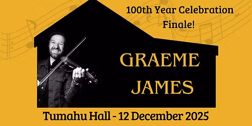 Graeme James - Live at Tumahu Hall