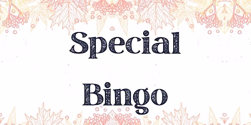 Novmber Special Bingo