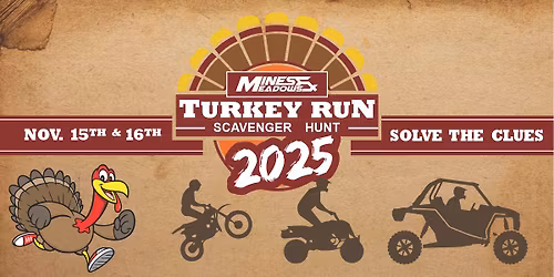 2025 Annual Turkey Run Scavenger Hunt