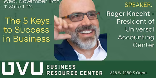 Entrepreneurship Insights with Roger Knecht