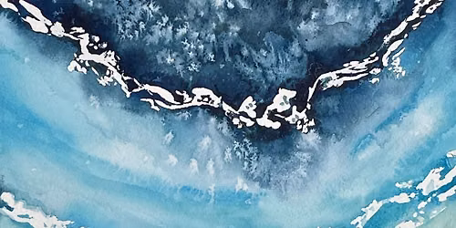 Watercolor Ocean: Masking, Blending, and Texture Techniquess
