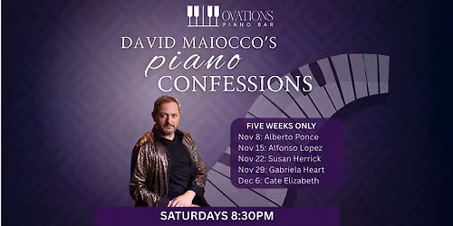 David Maiocco's Piano Confessions