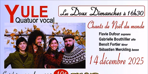  YULE Quatuor vocal  