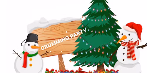 GOSPORT - DRUMMING CHRISTMAS PARTY