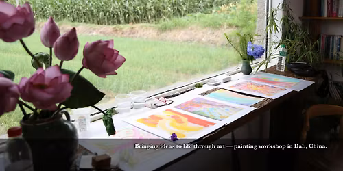 From Earth to Expression: The Moving Colours of Yin-Yang and Vegan Food