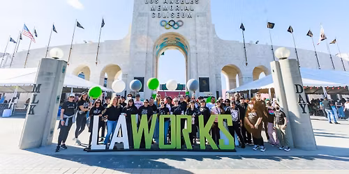 Angel City FC at L.A. Works MLK Volunteer Festival