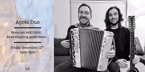 Apr\u00e9s Duo at The Backyard - Free Live Music