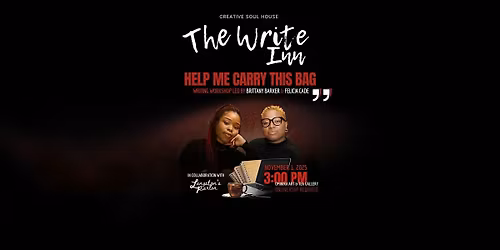 The Write Inn: Help Me Carry This Bag