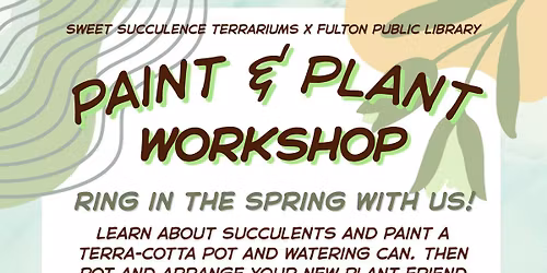 Paint & Plant Workshop