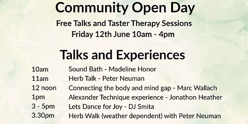 Community Open Day