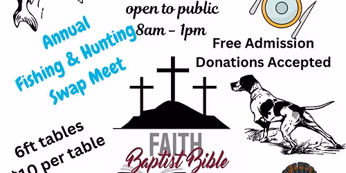 Hunting and Fishing Swap Meet