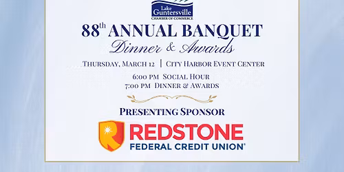 88th Annual Banquet- Dinner & Awards