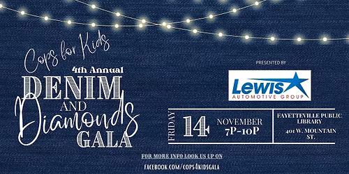 Cops 4 Kids Denim and Diamonds Gala