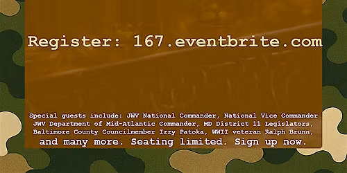 JWV 167 Annual Chanukkah Party and Raffle Fundraiser