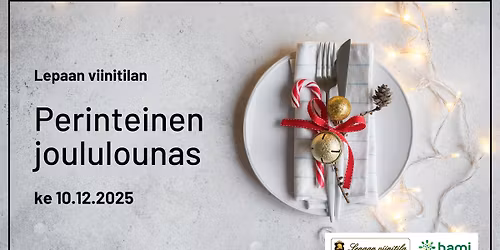 Lepaan viinitilan perinteinen joululounas