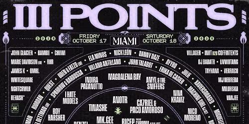 III Points Festival - Saturday