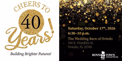 Building Brighter Futures Gala- BTCF 40