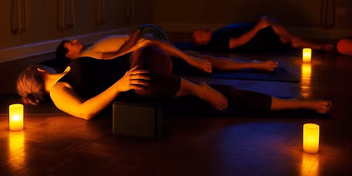 Deep Rest: Candlelight Restorative Yoga & Reiki