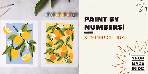 Paint by Numbers: Summer Citrus