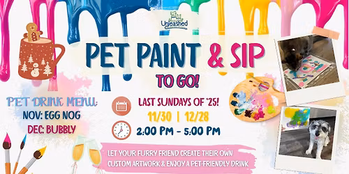 Pet Paint & Sip Sunday