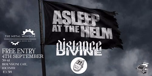 Asleep At The Helm|Distance Devine|Red Herring LIVE at The Metal Monocle 