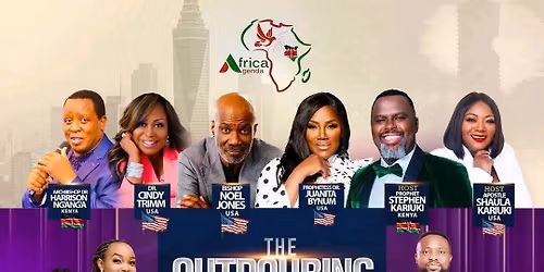 The outpouring of the later and the former rain