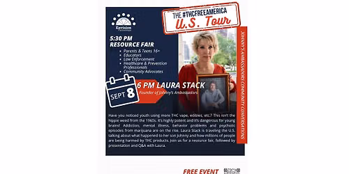 #THCFree U.S. Tour with Laura Stack