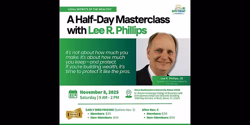 Legal Secrets of the Wealthy: A Half-Day Masterclass with Lee R. Phillips